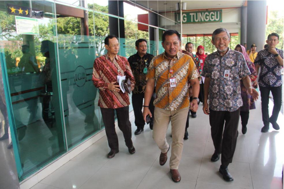 Kunjungan Sekretaris Daerah Provinsi Jawa Timur dalam rangka Arahan untuk Mewujudkan Rumah Sakit yang Bermutu dan Inovatif