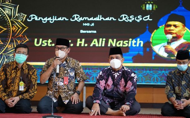 PHBI RSSA dan Universitas Brawijaya Malang menyelenggarakan Pengajian rutin Ramadhan bertajuk “Sambut Ramadhan Dengan Suka Cita”