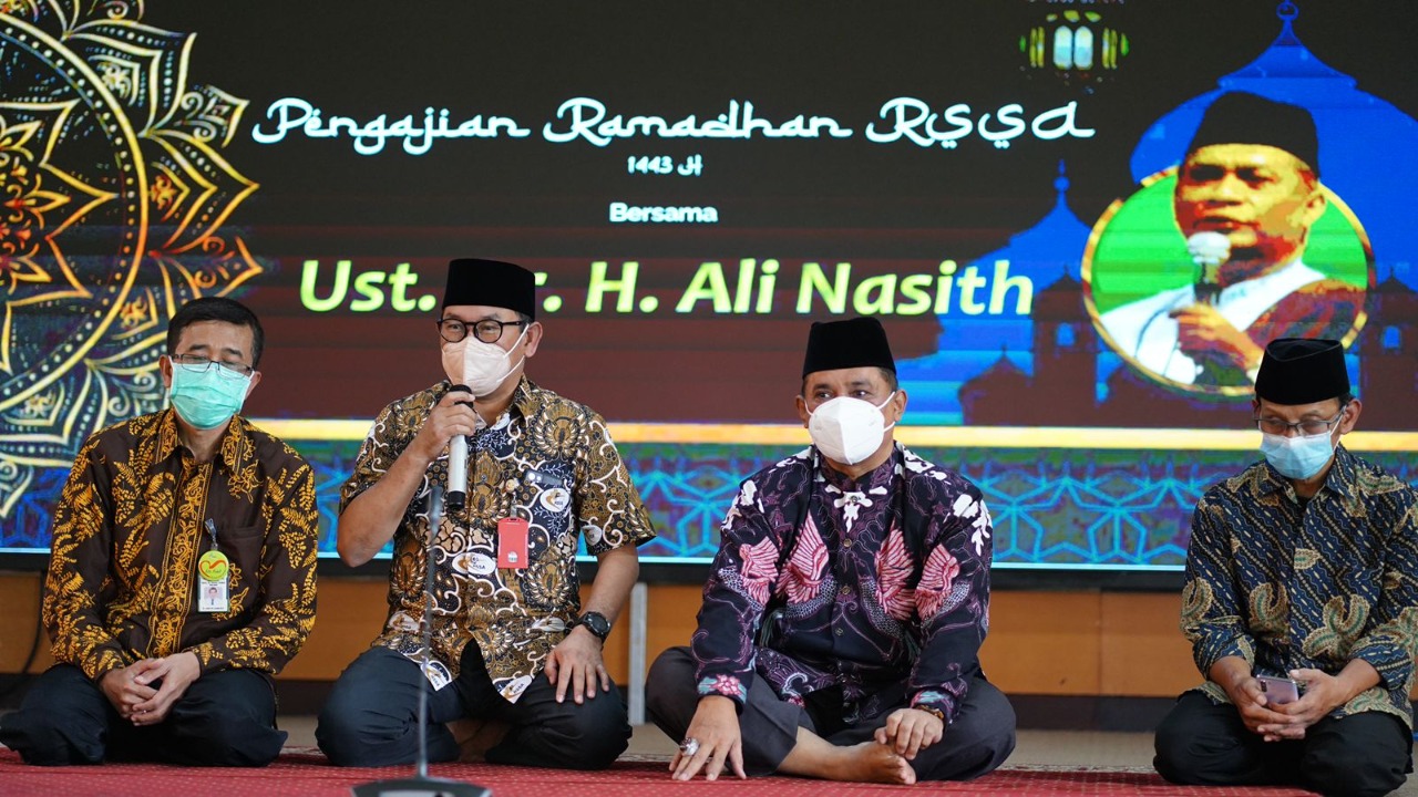 PHBI RSSA dan Universitas Brawijaya Malang menyelenggarakan Pengajian rutin Ramadhan bertajuk “Sambut Ramadhan Dengan Suka Cita”