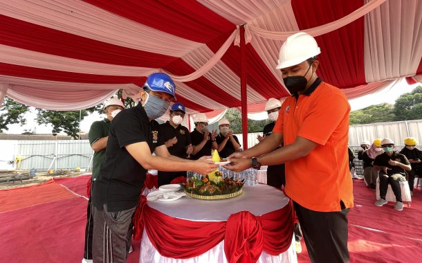 Peletakan Batu Pertama Gedung Baru Instalasi Pelayanan Utama RSUD Dr. Saiful Anwar
