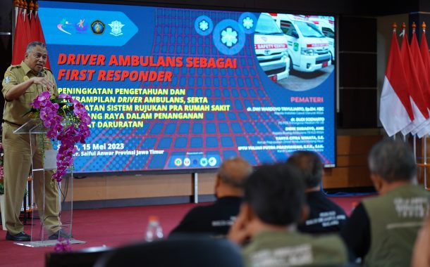 Pelatihan Driver Ambulans sebagai First Responder