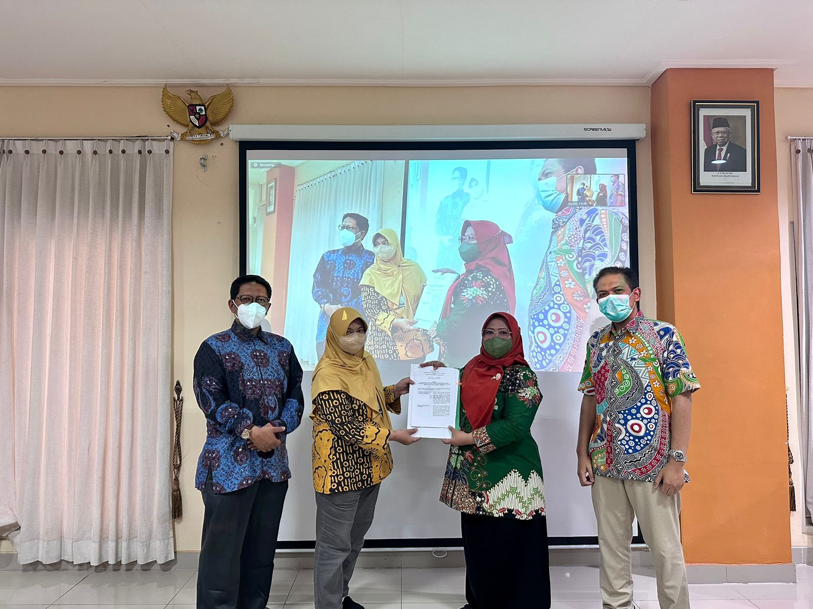 Penandatanganan Nota Kesepahaman Jejaring Pengampu Kardiovaskuler antara RSUD Dr. Saiful Anwar Prov Jatim dengan RSUD Dr. Harjono Ponorogo