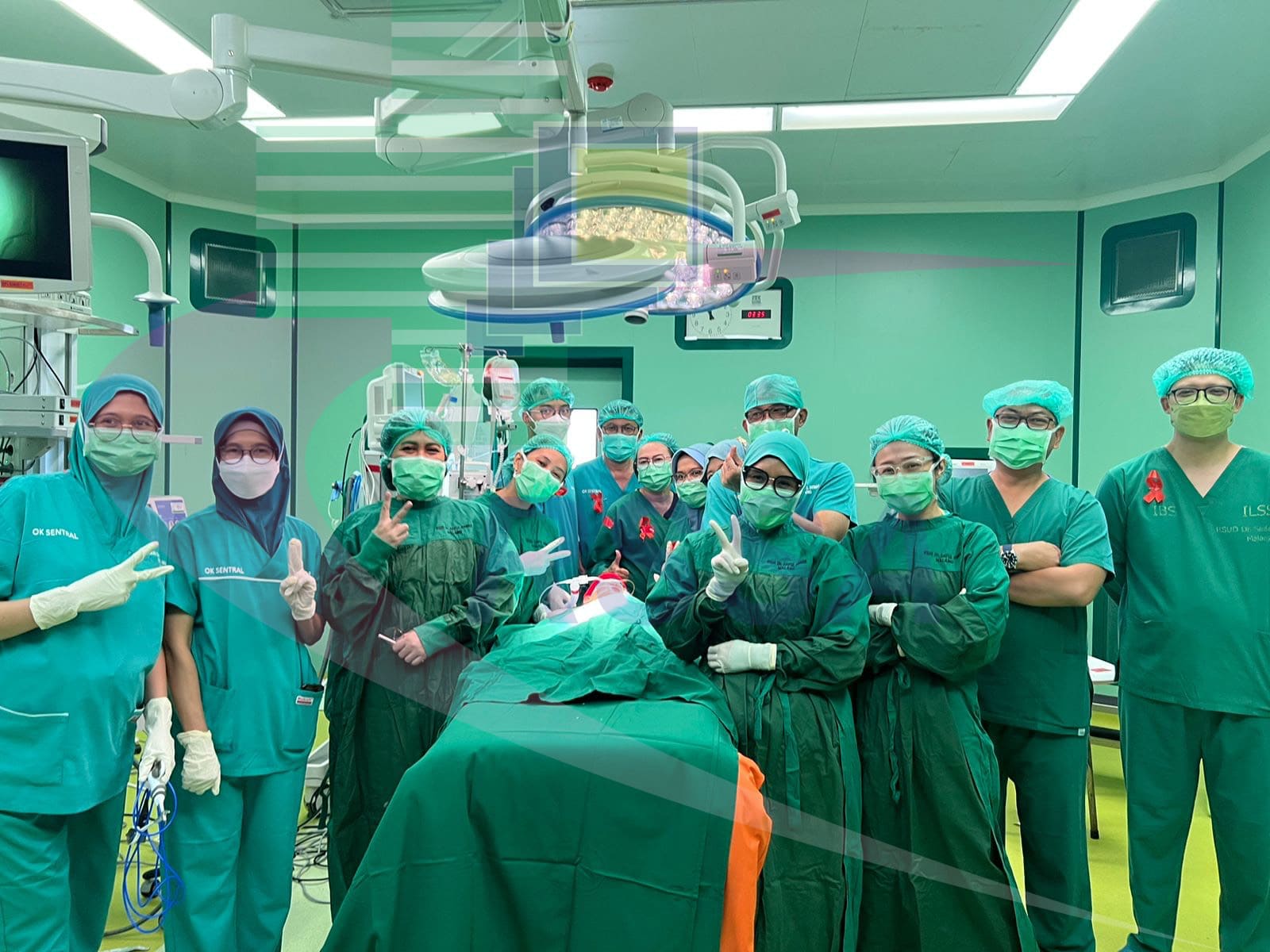 Operasi Pemisahan Bayi Kembar Siam Asal Pasuruan Berlangsung Sukses
