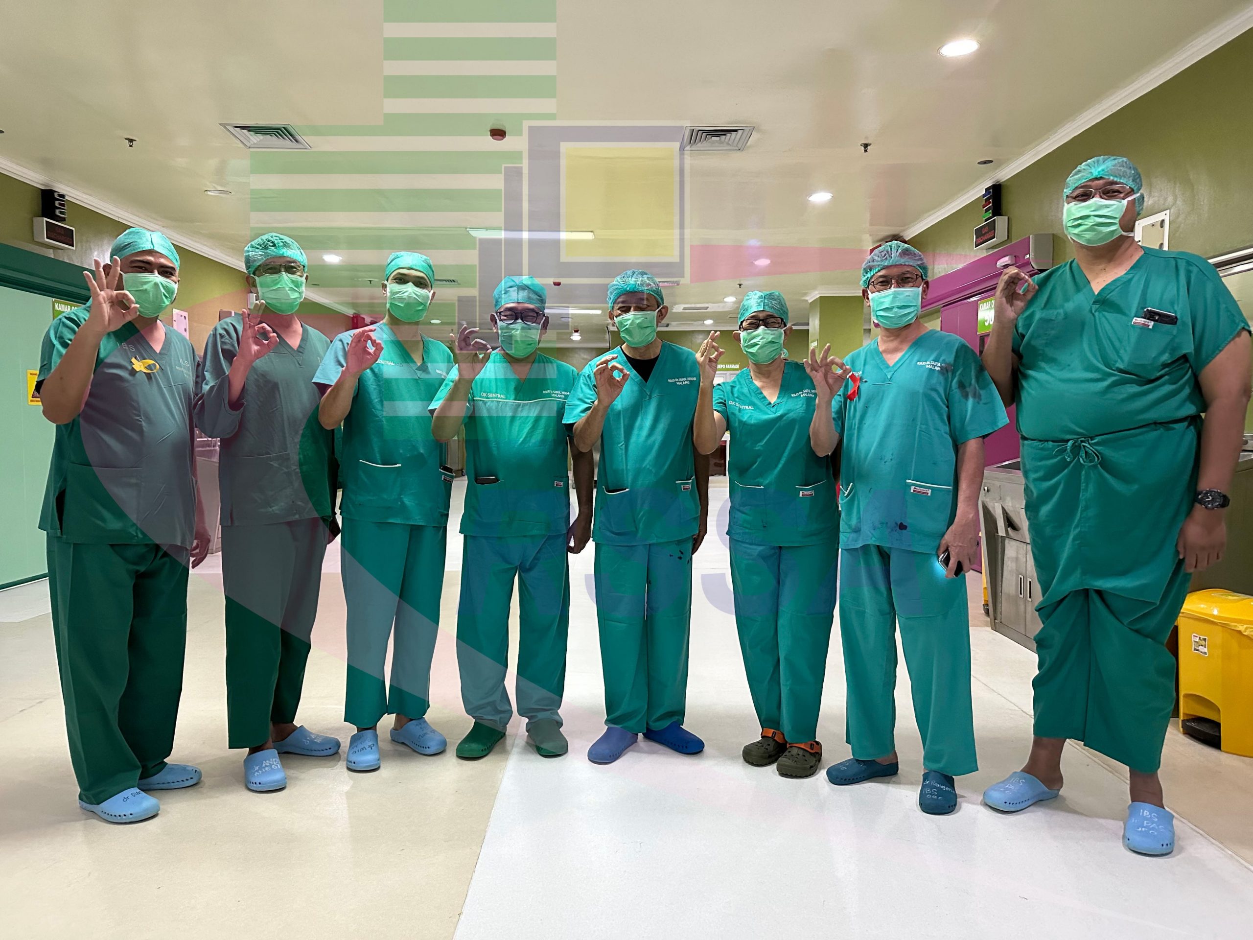 Tim Dokter RSSA Membuktikan Kapabilitas Pasca Operasi Separasi Bayi Kembar Siam