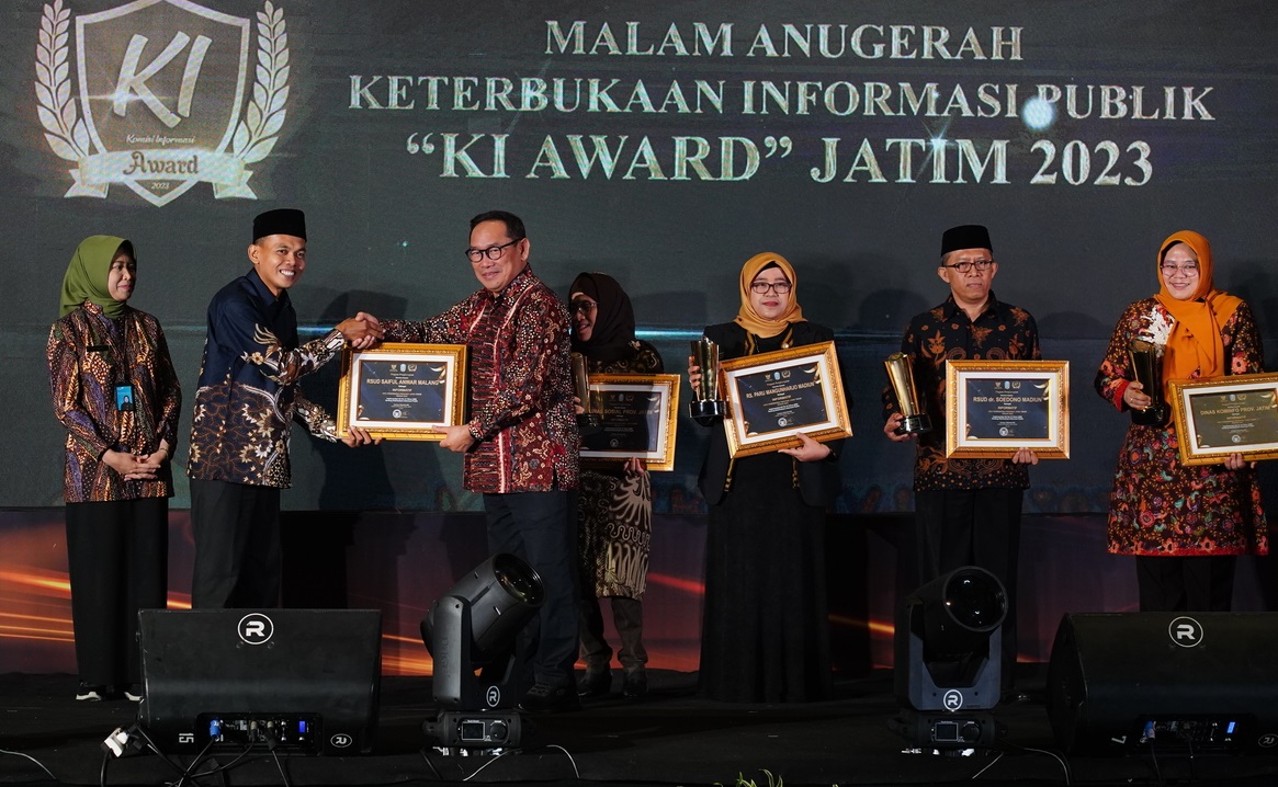 Anugerah Keterbukaan Informasi Publik “KI Award” Tahun 2023 Tingkat Provinsi Jawa Timur